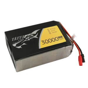 Tattu G-Tech 30000mAh 6S 22.2V 25C Lipo Battery Pack With XT90 Anti Spark Connector